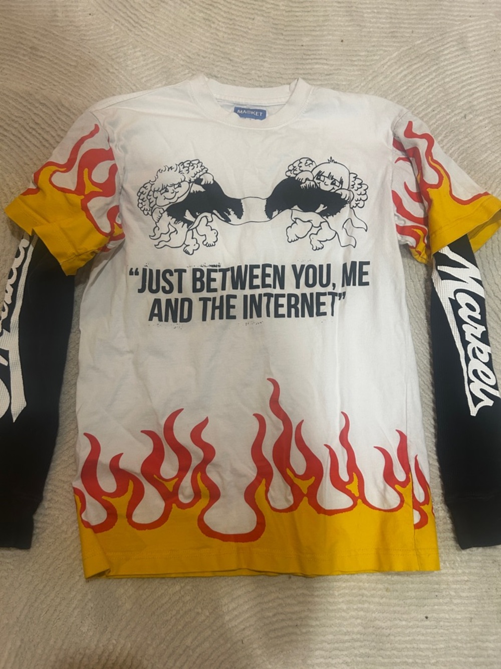 Market Flamed LS Thermal Layer T-Shirt